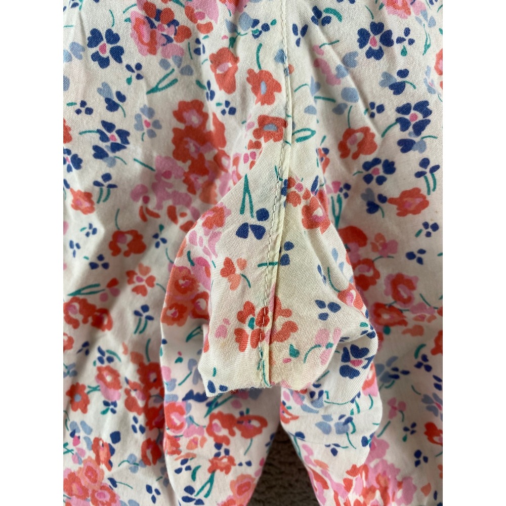 Old Navy Intimates Womens XL Floral Pajama Pants Pink Red White Wide Leg Lounge - Picture 14 of 16